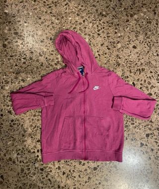 Chaqueta Nike Rosa con Cremallera