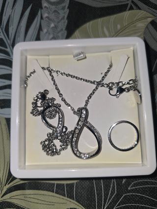 Conjunto Joyería Lotus Plata