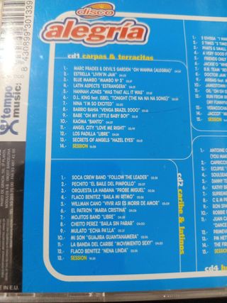 CD Disco Alegría - Éxitos del Verano