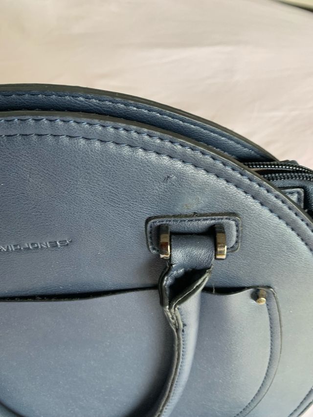 Bolso de mano David Jones azul
