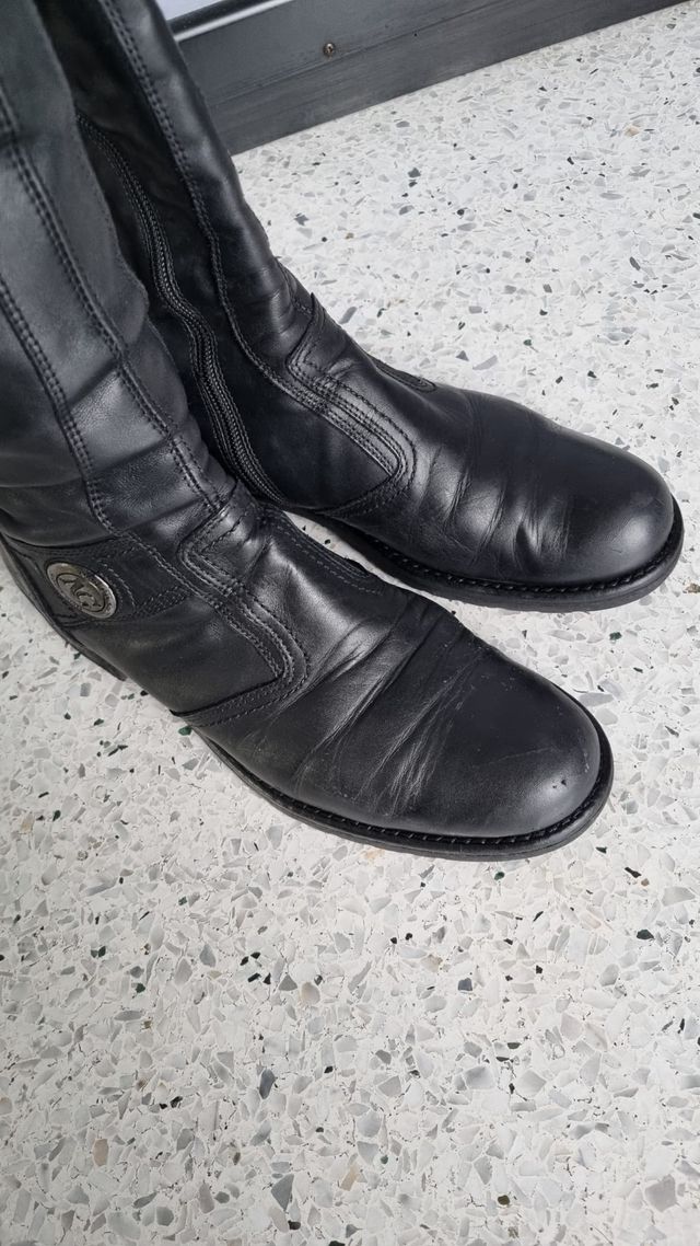 Stivali in pelle Nero Giardini tg. 38