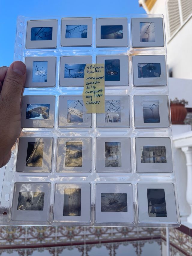 Lote Diapositivas 300: Campanarios, Vilafranca