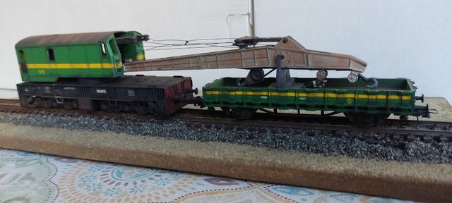 Grúa Ferroviaria H0 Renfe