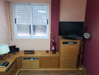 Dormitorio de matrimonio madera