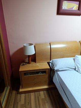 Dormitorio de matrimonio madera