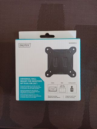Soporte Pared TV DIGITUS hasta 32 VESA
