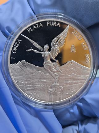 Moneda 1 Onza Plata Libertad Proof 2023
