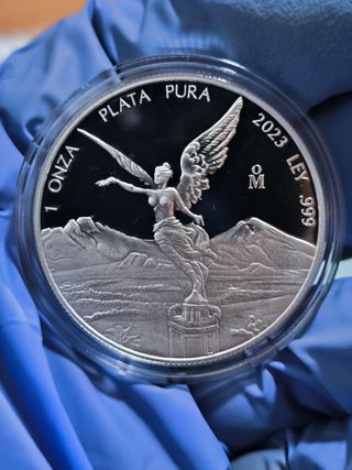 Moneda 1 Onza Plata Libertad Proof 2023