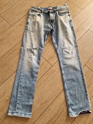 Vaqueros Tommy Jeans Azules Desgastados