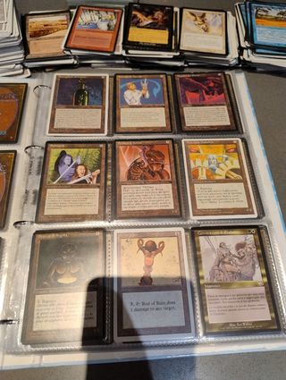 Magic the Gathering vecchia Collezione MTG lotto 