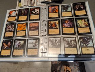 Magic the Gathering vecchia Collezione MTG lotto 