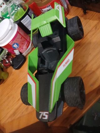 Coche de  Playmobil  verde descapotable