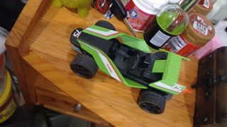 Coche de  Playmobil  verde descapotable