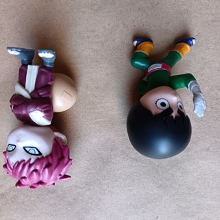 Figuras Naruto Rock Lee y Gaara