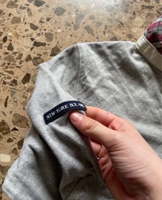 Jersey Tommy Hilfiger Gris Talla 8