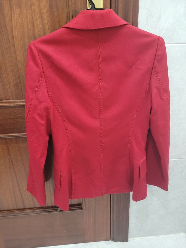 Americana MNG Lana Roja Talla 36