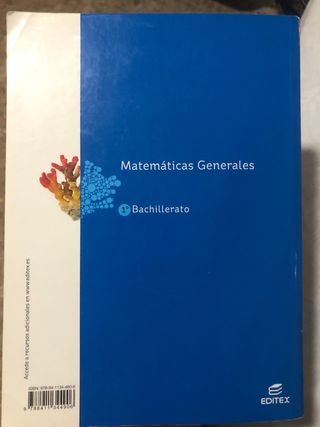 Matemáticas Generales 1º Bachillerato