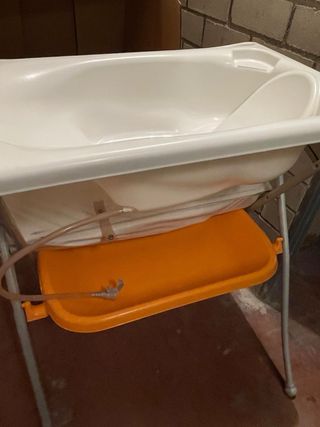 Cambiador bañera bebé convertible