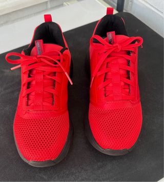 Deportivas Skechers Rojas
