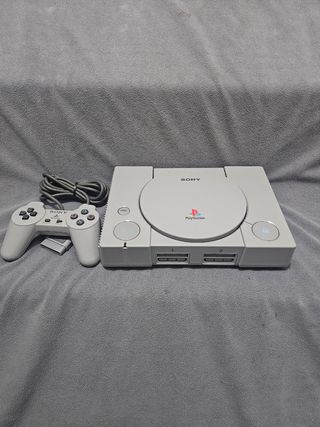 Consola Sony PlayStation 1 gris