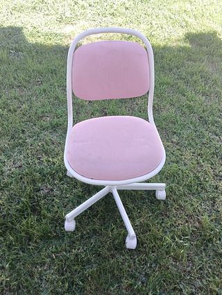 Silla de escritorio rosa