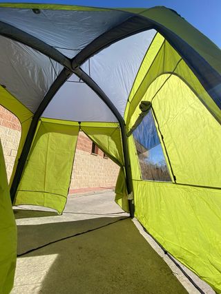 Cenador Carpa Hinchable Berger Avio-L Verde/Blanca