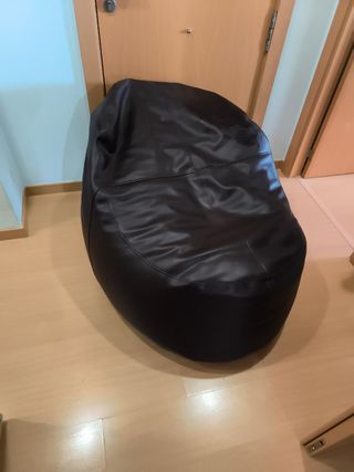 Puf Lounge Marrón Polipiel