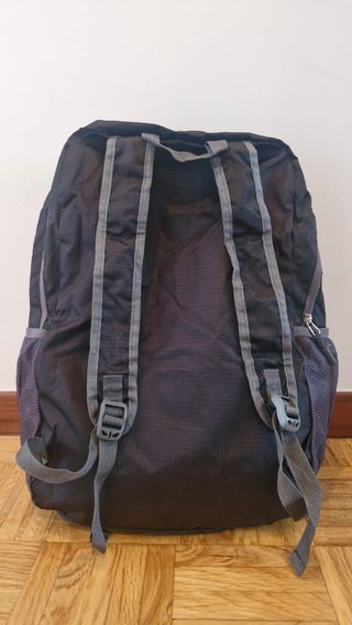 Mochila plegable Royan negra