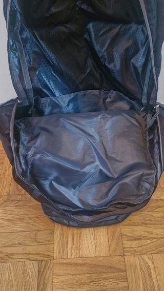 Mochila plegable Royan negra