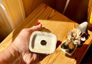 Coppia statuette porcellana