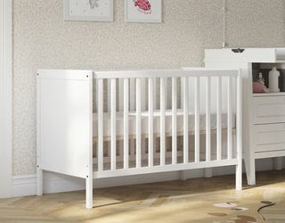 Cuna SUNDVIK Ikea Blanca + Colchón