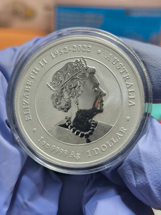 Moneda 1 Onza Plata Lunar III Dragón 2024