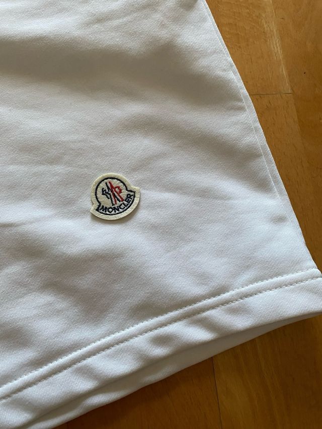 Moncler Pantalón Corto Blanco