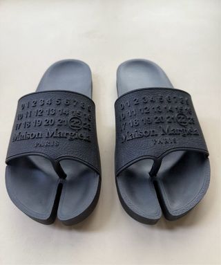 Maison Margiela Chanclas Tabi Negro Originales