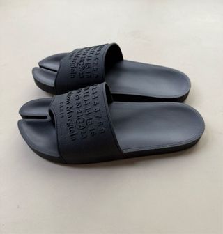 Maison Margiela Chanclas Tabi Negro Originales