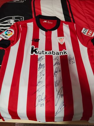 Camiseta Athletic Club 22-23 Firmada Talla L