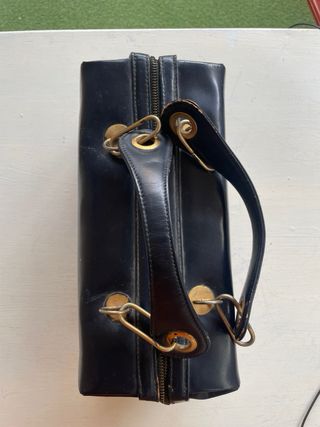 Maletín Vintage Areitio azul marino