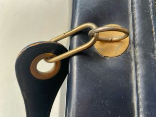 Maletín Vintage Areitio azul marino