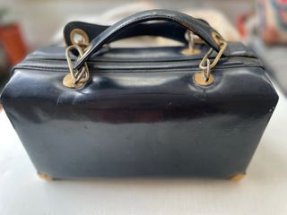 Maletín Vintage Areitio azul marino