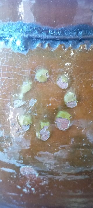 Olla Antigua Naval con Sello