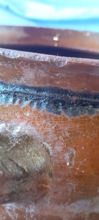 Olla Antigua Naval con Sello