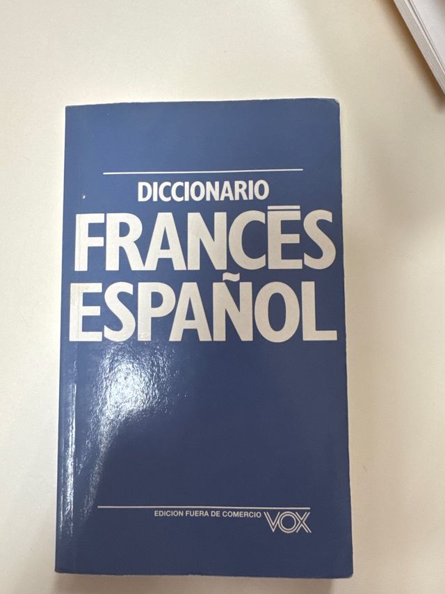 Diccionario compendiado frances espanol vox