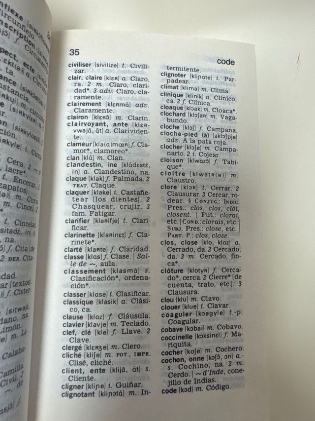 Diccionario compendiado frances espanol vox