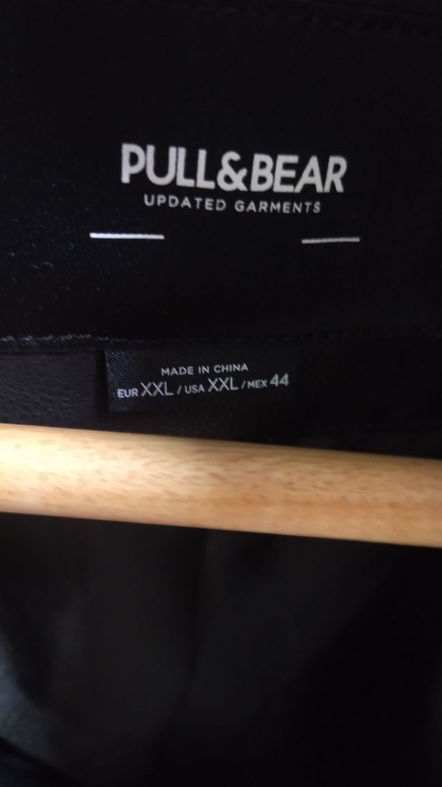 Chaqueta Biker Negra Pull&Bear