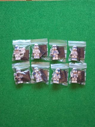 Lote 501 minifiguras Lego Star Wars compatibles