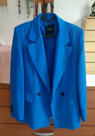 Blazer/americana azul eléctrico