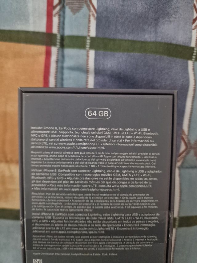 Caixa vazia Apple iPhone