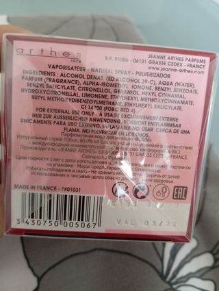 Perfume Boum Jeanne Arthes 100ml