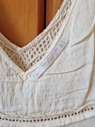 Top Zara Crochet