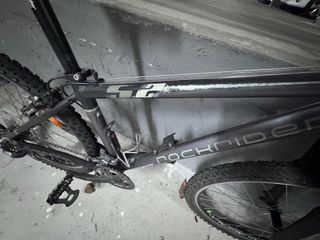 Bicicleta Rockrider Gris